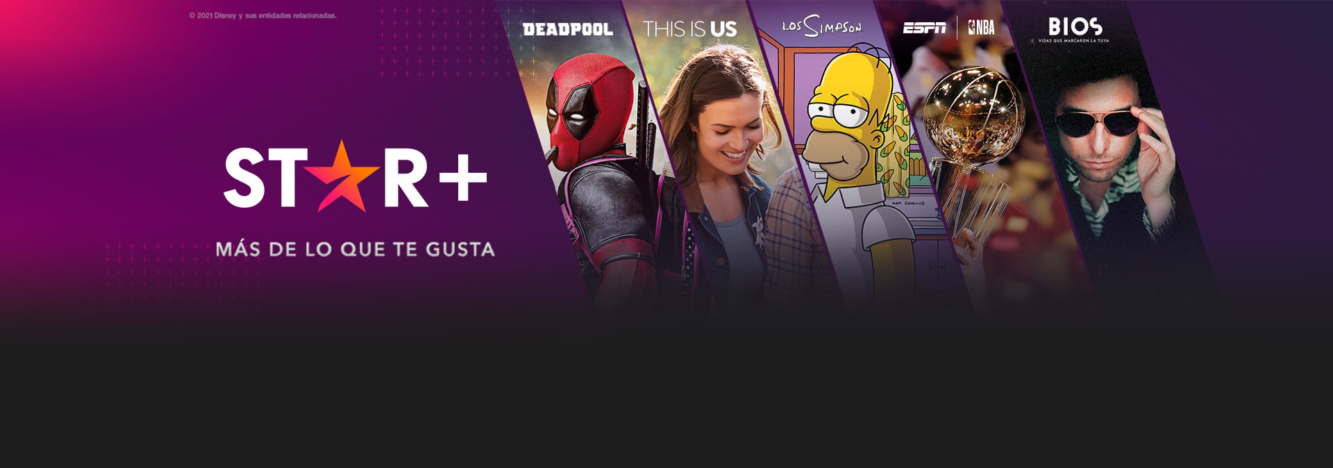 Agrega Star+ a tu plan de DIRECTV DIRECTV Perú